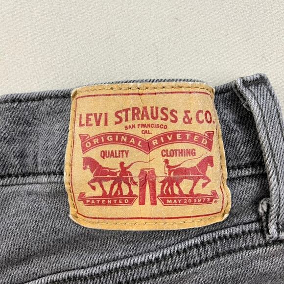 Levi's Straight Leg Jeans in Faded Gray - Picture 5 of 14